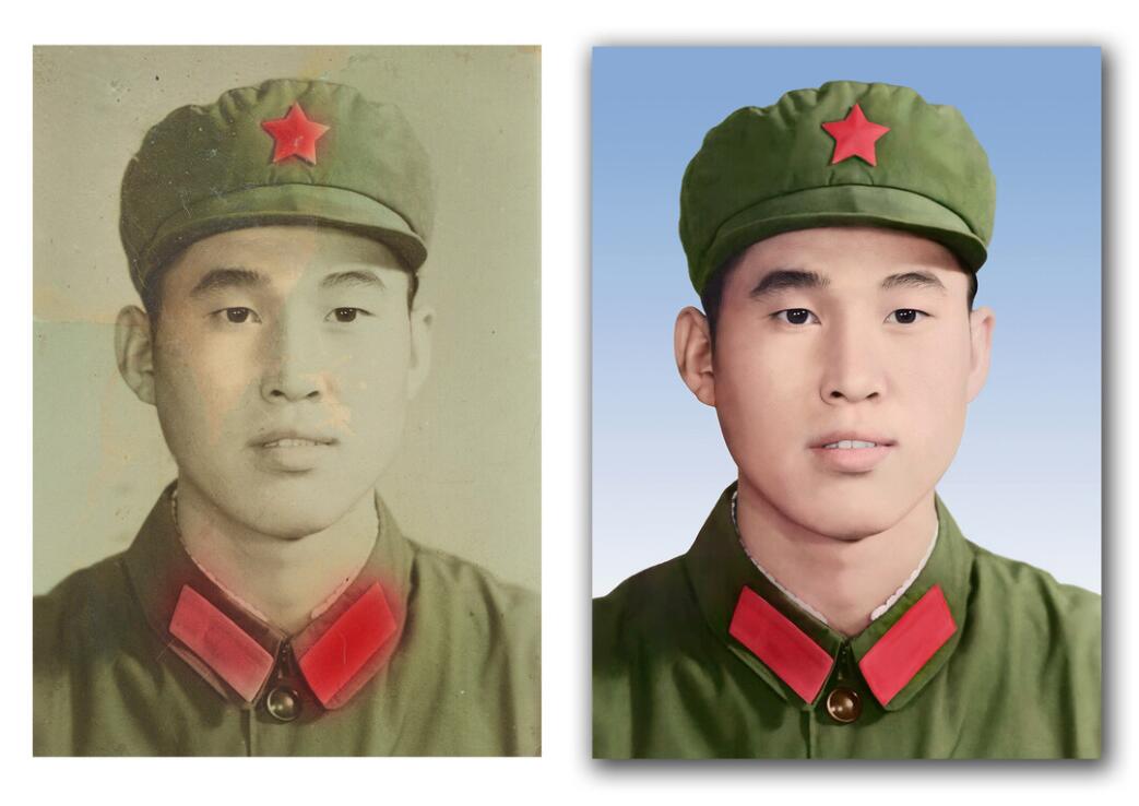 五大连池破损照片修复-18